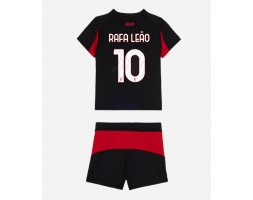 AC Milan Rafael Leao #10 Domácí dres komplet pro Děti 2025-26 Krátkým Rukávem (+ Krátké kalhoty)