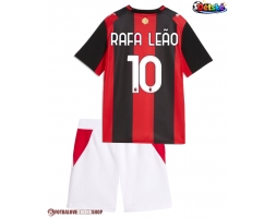 AC Milan Rafael Leao #10 Domácí dres komplet pro Děti 2026-27 Krátkým Rukávem (+ Krátké kalhoty)