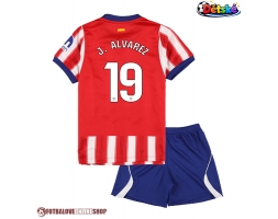 Atletico Madrid Julian Alvarez #19 Domácí dres komplet pro Děti 2026-27 Krátkým Rukávem (+ Krátké kalhoty)