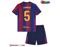 Barcelona Pau Cubarsi #5 Domácí dres komplet pro Děti 2026-27 Krátkým Rukávem (+ Krátké kalhoty)