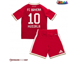 Bayern Munich Jamal Musiala #10 Domácí dres komplet pro Děti 2026-27 Krátkým Rukávem (+ Krátké kalhoty)