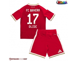 Bayern Munich Michael Olise #17 Domácí dres komplet pro Děti 2026-27 Krátkým Rukávem (+ Krátké kalhoty)