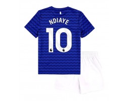 Everton Iliman Ndiaye #10 Domácí dres komplet pro Děti 2025-26 Krátkým Rukávem (+ Krátké kalhoty)