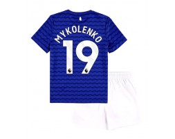 Everton Vitaliy Mykolenko #19 Domácí dres komplet pro Děti 2025-26 Krátkým Rukávem (+ Krátké kalhoty)