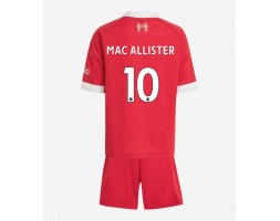 Liverpool Alexis Mac Allister #10 Domácí dres komplet pro Děti 2025-26 Krátkým Rukávem (+ Krátké kalhoty)
