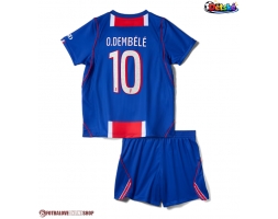 Paris Saint-Germain Ousmane Dembele #10 Domácí dres komplet pro Děti 2026-27 Krátkým Rukávem (+ Krátké kalhoty)