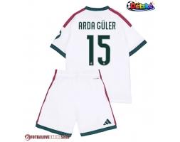 Real Madrid Arda Guler #15 Domácí dres komplet pro Děti 2026-27 Krátkým Rukávem (+ Krátké kalhoty)