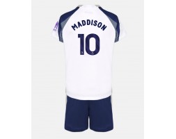 Tottenham Hotspur James Maddison #10 Domácí dres komplet pro Děti 2025-26 Krátkým Rukávem (+ Krátké kalhoty)