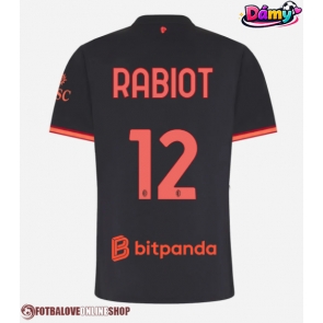 AC Milan Adrien Rabiot #12 Alternativní Dres pro Dámy 2026-27 Krátkým Rukávem