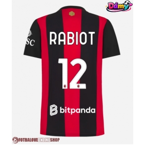 AC Milan Adrien Rabiot #12 Domácí Dres pro Dámy 2026-27 Krátkým Rukávem