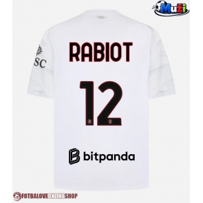 AC Milan Adrien Rabiot #12 Venkovní Dres 2026-27 Krátkým Rukávem