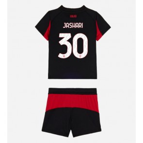 AC Milan Ardon Jashari #30 Domácí dres komplet pro Děti 2025-26 Krátkým Rukávem (+ Krátké kalhoty)
