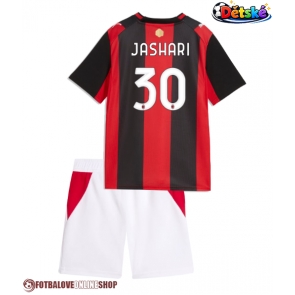 AC Milan Ardon Jashari #30 Domácí dres komplet pro Děti 2026-27 Krátkým Rukávem (+ Krátké kalhoty)