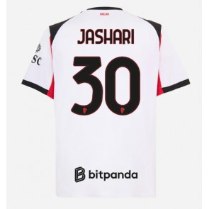 AC Milan Ardon Jashari #30 Venkovní Dres 2025-26 Krátkým Rukávem