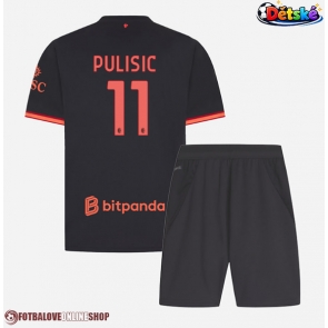 AC Milan Christian Pulisic #11 Alternativní dres komplet pro Děti 2026-27 Krátkým Rukávem (+ Krátké kalhoty)