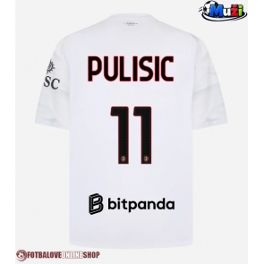 AC Milan Christian Pulisic #11 Venkovní Dres 2026-27 Krátkým Rukávem