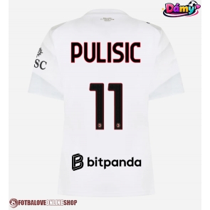 AC Milan Christian Pulisic #11 Venkovní Dres pro Dámy 2026-27 Krátkým Rukávem
