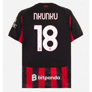 AC Milan Christopher Nkunku #18 Domácí Dres 2025-26 Krátkým Rukávem