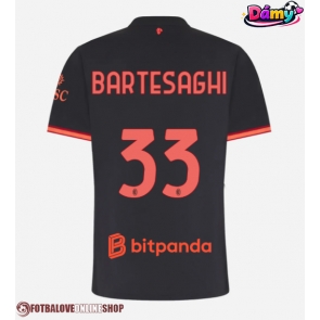 AC Milan Davide Bartesaghi #33 Alternativní Dres pro Dámy 2026-27 Krátkým Rukávem