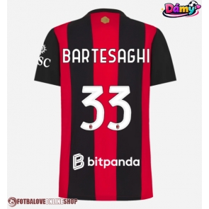 AC Milan Davide Bartesaghi #33 Domácí Dres pro Dámy 2026-27 Krátkým Rukávem