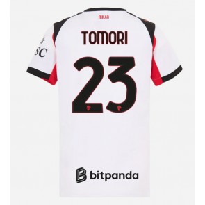 AC Milan Fikayo Tomori #23 Venkovní Dres pro Dámy 2025-26 Krátkým Rukávem