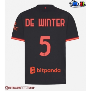 AC Milan Koni De Winter #5 Alternativní Dres 2026-27 Krátkým Rukávem