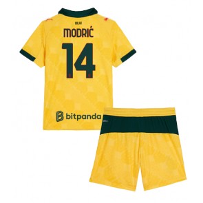 AC Milan Luka Modric #14 Alternativní dres komplet pro Děti 2025-26 Krátkým Rukávem (+ Krátké kalhoty)
