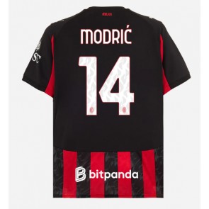 AC Milan Luka Modric #14 Domácí Dres 2025-26 Krátkým Rukávem