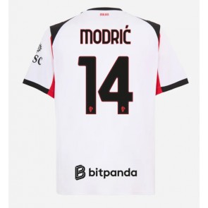 AC Milan Luka Modric #14 Venkovní Dres 2025-26 Krátkým Rukávem