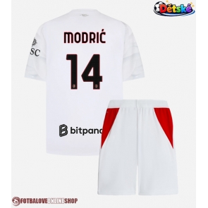 AC Milan Luka Modric #14 Venkovní dres komplet pro Děti 2026-27 Krátkým Rukávem (+ Krátké kalhoty)