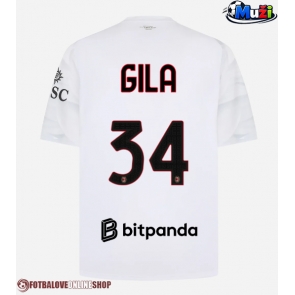 AC Milan Mario Gila #34 Venkovní Dres 2026-27 Krátkým Rukávem