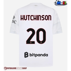 AC Milan Omari Hutchinson #20 Venkovní Dres 2026-27 Krátkým Rukávem