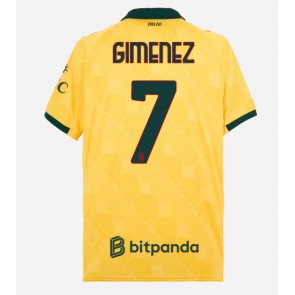 AC Milan Santiago Gimenez #7 Alternativní Dres 2025-26 Krátkým Rukávem