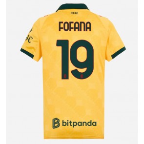AC Milan Youssouf Fofana #19 Alternativní Dres pro Dámy 2025-26 Krátkým Rukávem