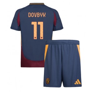 AS Roma Artem Dovbyk #11 Alternativní dres komplet pro Děti 2024-25 Krátkým Rukávem (+ Krátké kalhoty)
