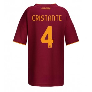 AS Roma Bryan Cristante #4 Domácí Dres pro Dámy 2025-26 Krátkým Rukávem