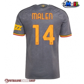 AS Roma Donyell Malen #14 Alternativní Dres 2026-27 Krátkým Rukávem