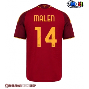 AS Roma Donyell Malen #14 Domácí Dres 2026-27 Krátkým Rukávem