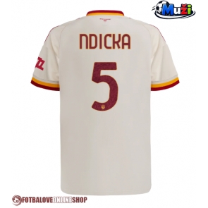 AS Roma Evan Ndicka #5 Venkovní Dres 2026-27 Krátkým Rukávem