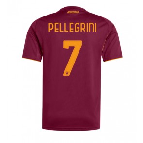 AS Roma Lorenzo Pellegrini #7 Domácí Dres 2025-26 Krátkým Rukávem