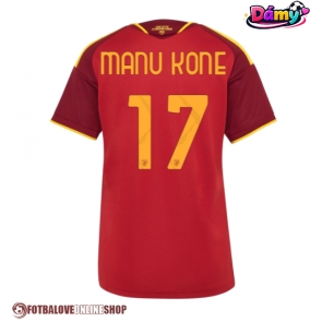 AS Roma Manu Kone #17 Domácí Dres pro Dámy 2026-27 Krátkým Rukávem