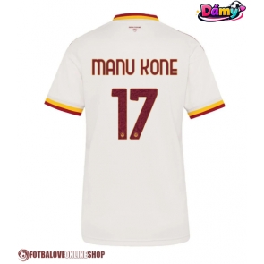 AS Roma Manu Kone #17 Venkovní Dres pro Dámy 2026-27 Krátkým Rukávem
