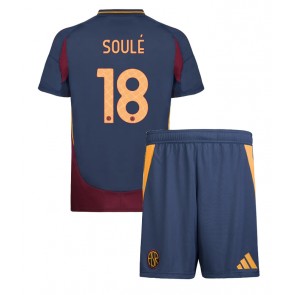 AS Roma Matias Soule #18 Alternativní dres komplet pro Děti 2024-25 Krátkým Rukávem (+ Krátké kalhoty)