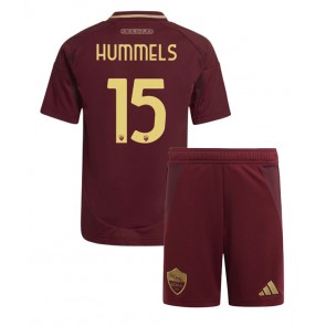AS Roma Mats Hummels #15 Domácí dres komplet pro Děti 2024-25 Krátkým Rukávem (+ Krátké kalhoty)