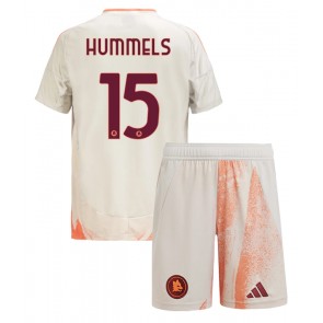AS Roma Mats Hummels #15 Venkovní dres komplet pro Děti 2024-25 Krátkým Rukávem (+ Krátké kalhoty)