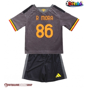 AS Roma Rodrigo Mora #86 Alternativní dres komplet pro Děti 2026-27 Krátkým Rukávem (+ Krátké kalhoty)