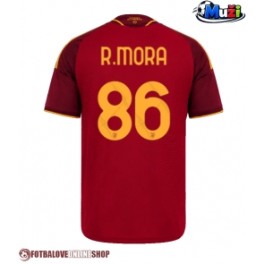 AS Roma Rodrigo Mora #86 Domácí Dres 2026-27 Krátkým Rukávem