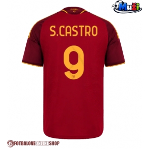 AS Roma Santiago Castro #9 Domácí Dres 2026-27 Krátkým Rukávem