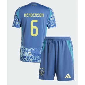Ajax Jordan Henderson #6 Venkovní dres komplet pro Děti 2024-25 Krátkým Rukávem (+ Krátké kalhoty)