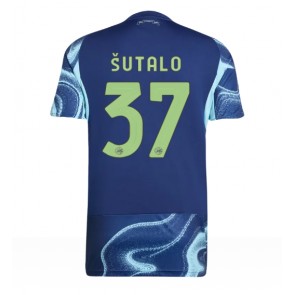 Ajax Josip Sutalo #37 Venkovní Dres 2025-26 Krátkým Rukávem Ajax Josip Sutalo #37 Venkovní Dres 2025-26 Krátkým Rukávem